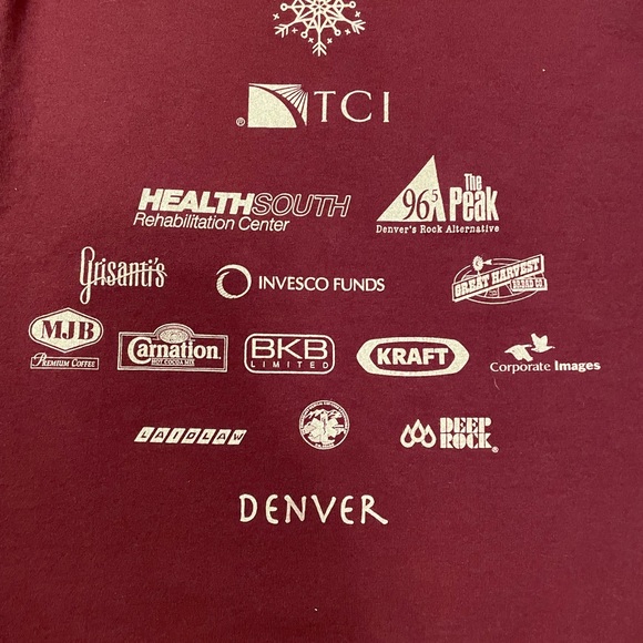 Vintage race tee, Jingle Bell Run For Arthritis 1995 - Picture 4 of 4